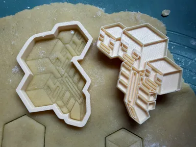 Miecraft Wither Cookie Cutter