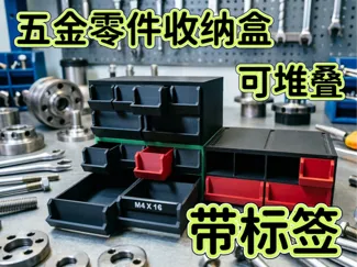 五金零件螺丝收纳盒