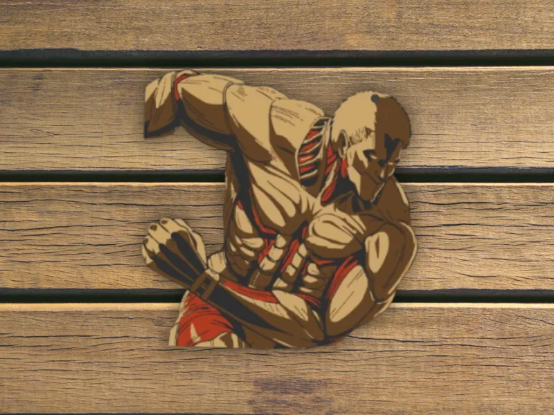 Armored Titan Keychain | Attack on Titan
