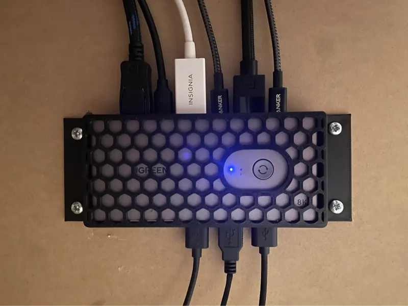 UGreen KVM Under Desk Mount