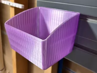 Flow Wall Organization Modular Bin & Bracket