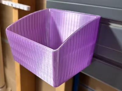 Flow Wall Organization Modular Bin & Bracket