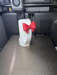No AMS colored bow can holder