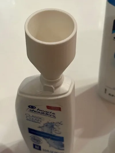Shampoo Funnels H&S shampoo bottle funnels by tomheadley - MakerWorld