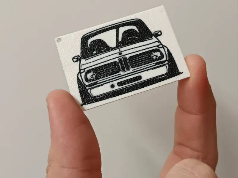 Petrolhead's BMW Keychain