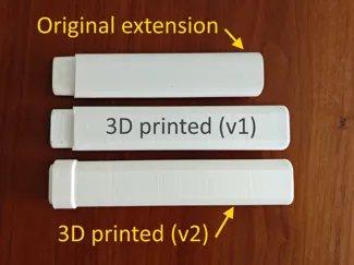 Xiaomi vacuum cleaner mini extension (v2)