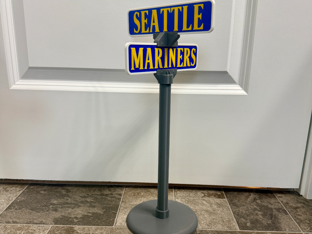 Seattle Mariners street sign