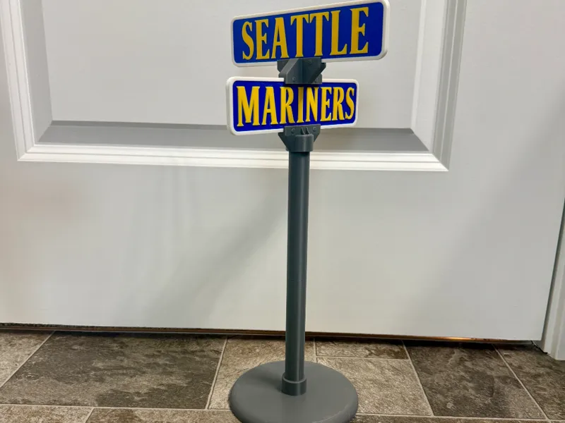 Seattle Mariners street sign