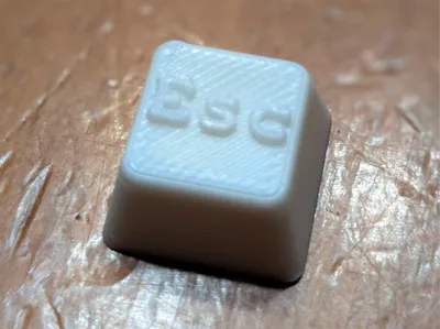 3d Esc keycap