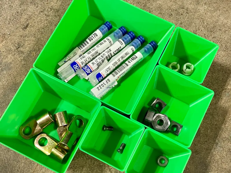 Parametric Stackable Bins System for Organization