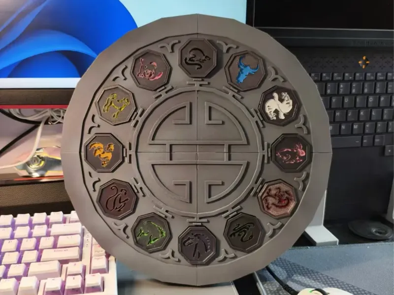 十二生肖符咒_带底座—A1min可打印