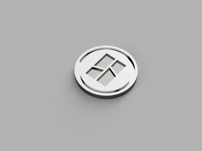Shopping cart token with "Bambulab" logo