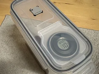 Trockenbox Hygrometer Adapterring