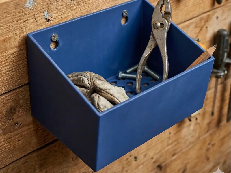 Wall Mounted Storage Bin