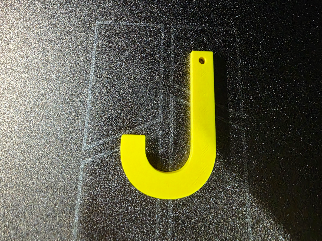 key ring j portachavi j