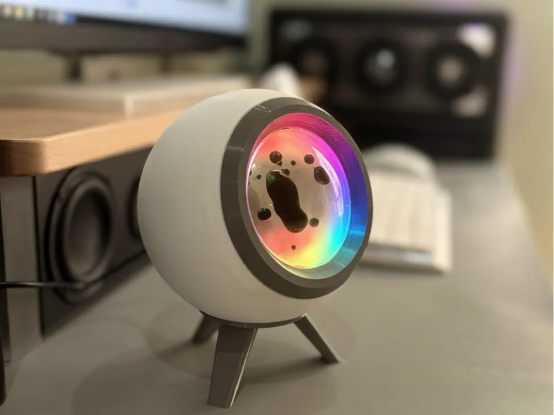 磁流体拾音器音箱伴侣 毒液音乐可视化氛围节奏灯器