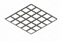 baseplate 5x5 0.2mm layer, 2 walls, 15% infill