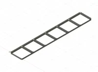 baseplate 6x1 0.2mm layer, 2 walls, 15% infill