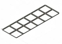 baseplate 6x2 0.2mm layer, 2 walls, 15% infill