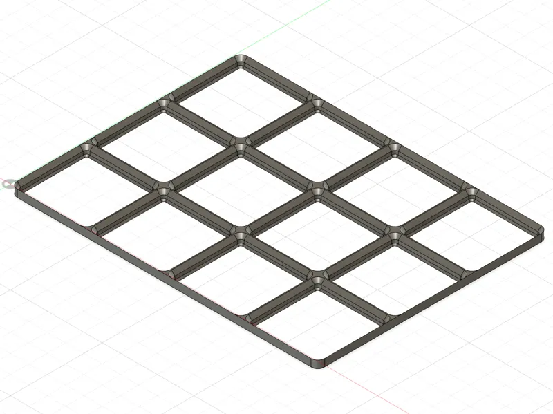 Gridfinity Baseplates (1x1 to 6x6) - 42mm