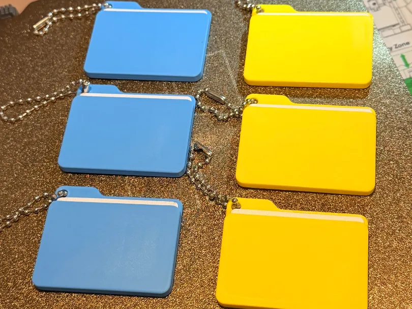 MacOS/Windows Folder Style Keychain - Free 3D Print Model - MakerWorld