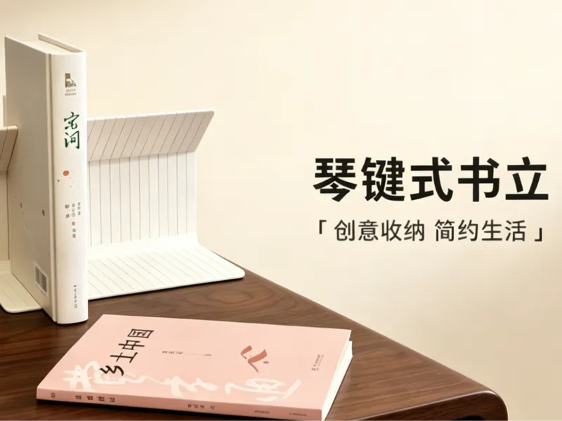 琴键式活动书立