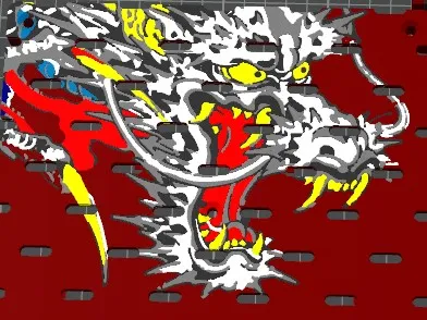 龍が如く Like a Dragon 宜家洞洞板1