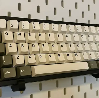 Ikea Skadis Keyboard Mount