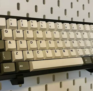 Ikea Skadis Keyboard Mount