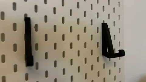 Ikea Skadis Keyboard Mount view 2