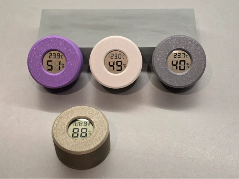 AAA Battery Mod for Round Hygrometers