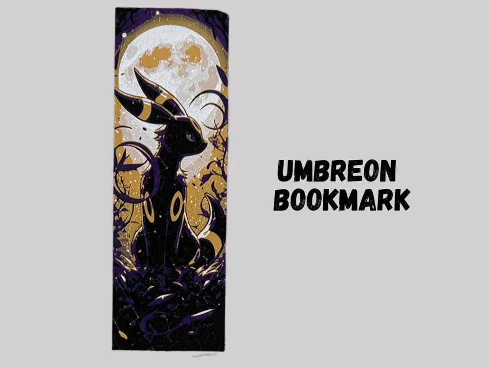 Umbreon - Pokemon Bookmark - 2025 Year of Eevee