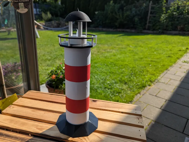 Pringles Can Upcycling: Decorative Lighthouse