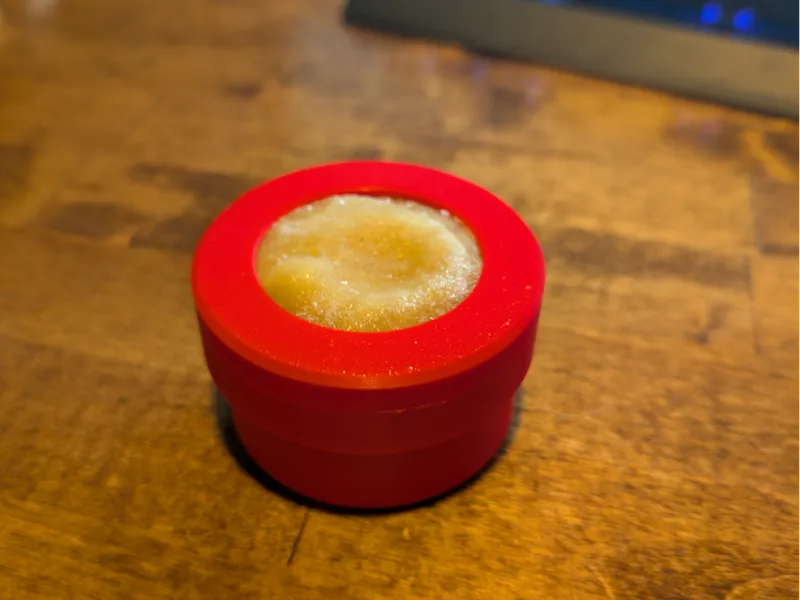 Frozen Applesauce Pup Cup