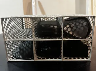 Eyeglasses case storage