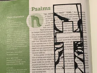3D Christian Cross Bookmark