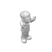 Figurine doigts d'honneur — gag humoristique — photo 4