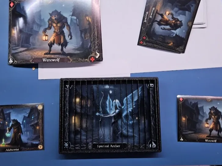 RPG Game Card Hiding Holder Case 10cmx7.5cm