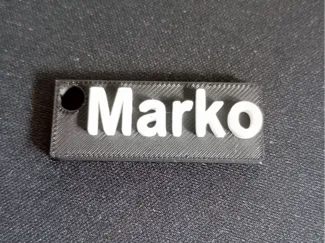 Name keychain