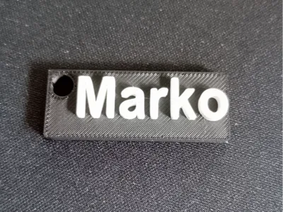 Name keychain