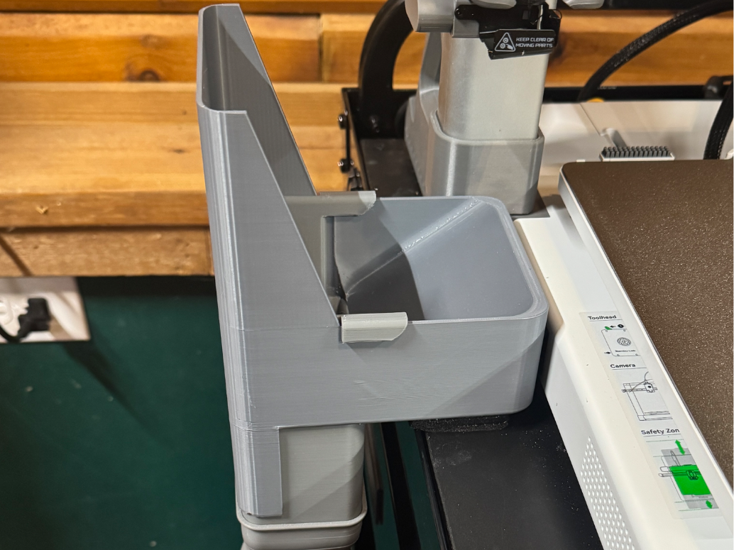 A1 Poop Chute Waste Bin Adapter for Hose Extension