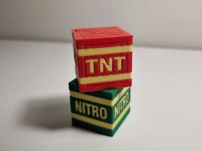 Crash Bandicoot TNT - NITRO Key chain