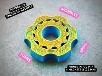 McTurn 2.0 - Geschmeidiges, hochwertiges Fidget