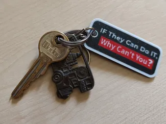 Motivational Keychain 
