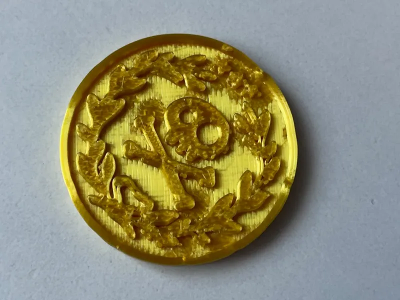 Jake and pirates gold doubloon