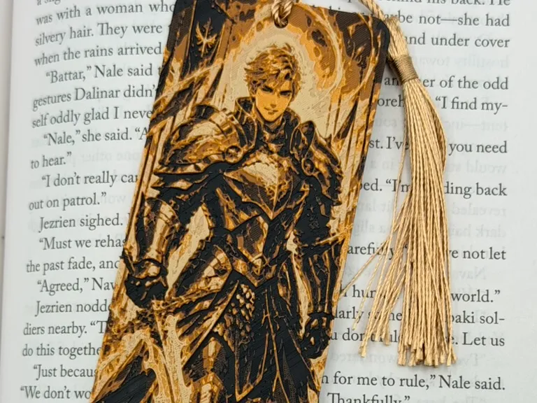 Adolin Kholin Shardplate Art Bookmark