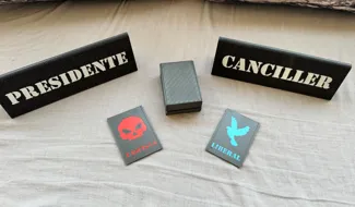 Secret Hitler Board Game - Signs and Politics