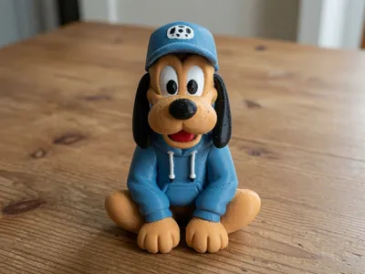 Pluto Urban Sitting Figure | Disney