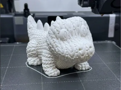 Cute Amigurumi Baby Crocodile
