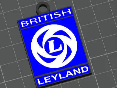 British leyland keychain